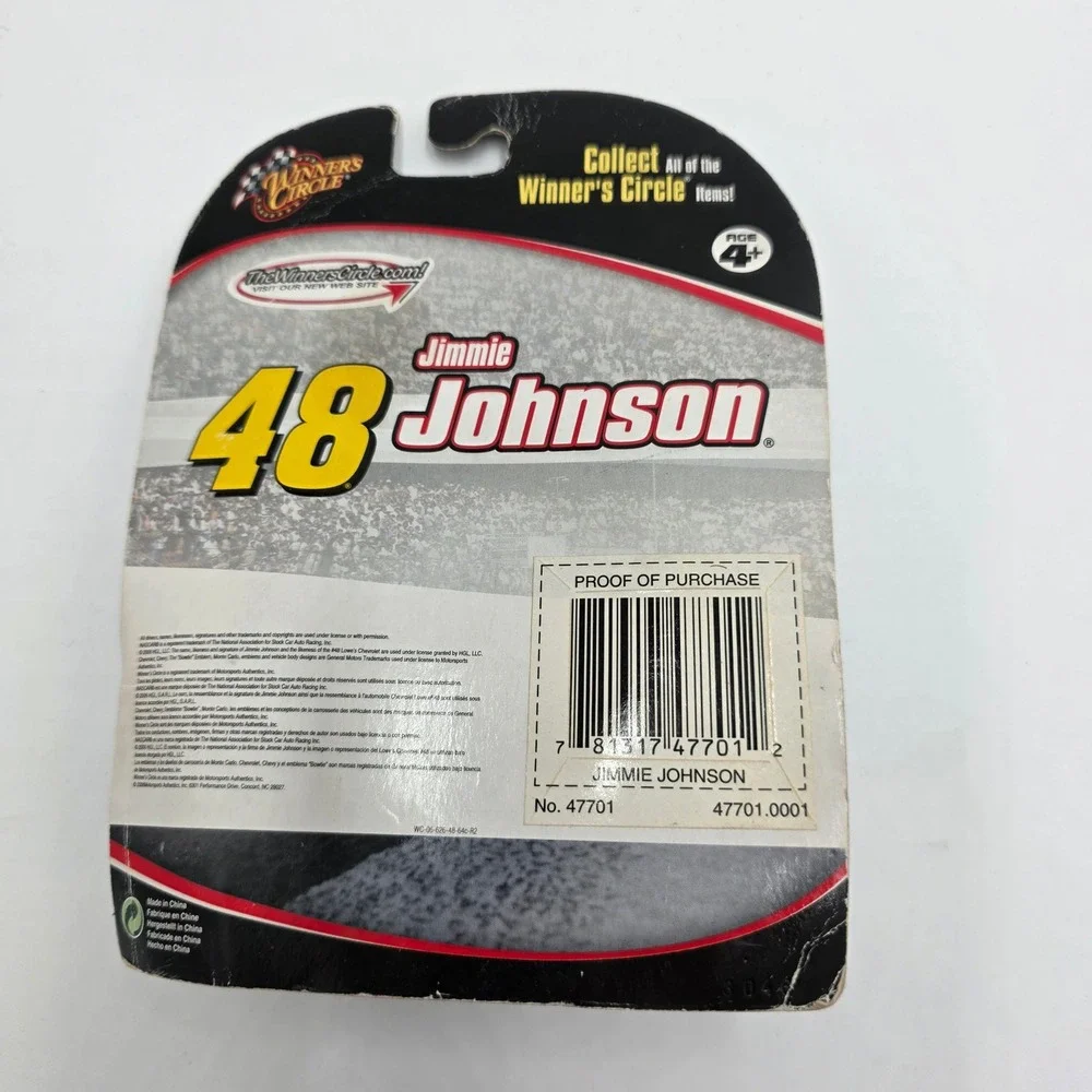 Winner's Circle 1 24 Scale Jimmie Johnson 48 Lowe's Racing Diecast‎ Car New